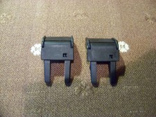 1 Paar Deckelhalter DUAL 503-2 ,one pair of turntable dust cover hinges
