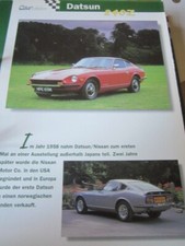 Traumauto Datenblatt Datsun