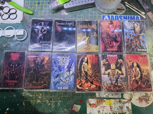 Suicidal angels cassette tapes - angels,