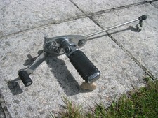 Fußraste vorn links u Schalthebel footrest front left Honda VT 600 C Shadow PC21