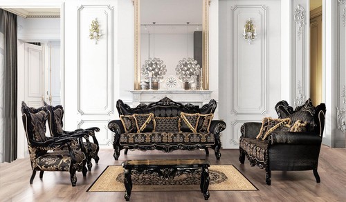 Schwarze barock möbel - schwarze,