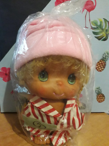 Vintage gummipuppe pyjama - gummipuppe, im