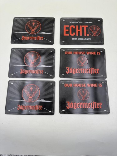 Jägermeister blechschilder - jägermeister,