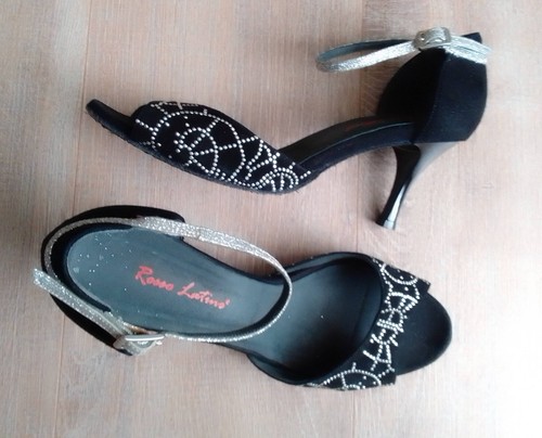 Rosso latino tanzschuhe - rosso,
