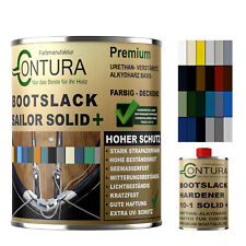 2K Bootslack RAL Farbe Yachtlack Holzlack GFK Metall Boot Schiffslack seidenmatt