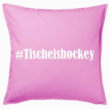 #Tischeishockey Kissenbezug Pink Ich Liebe Tischeishockey 146643