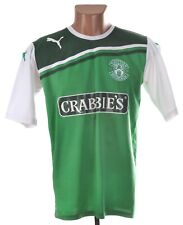 HIBERNIAN EDINBURGH 2011/2012 HOME FOOTBALL SHIRT PUMA M