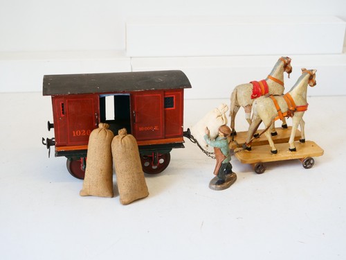Märklin gepäckwagen mit - gepäckwagen,