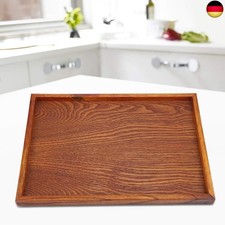 Tyenaza Holz Servierplatte Tablett Platte, Holzsteakplatten, solide natürliche 