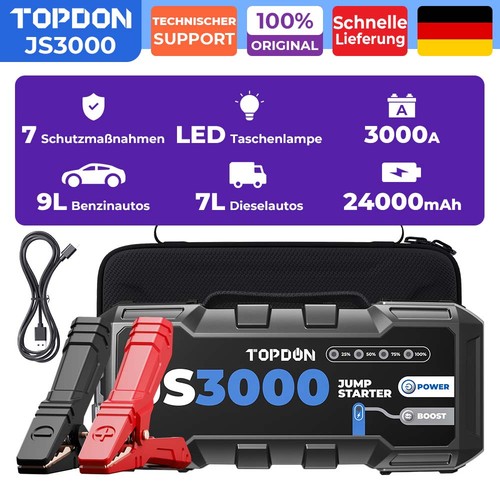 Topdon js3000 auto - js3000, starthilfe