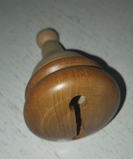 Original Meistergilde Holzspielzeug Babyrassel Vintage Waldorf Baby Montessori 