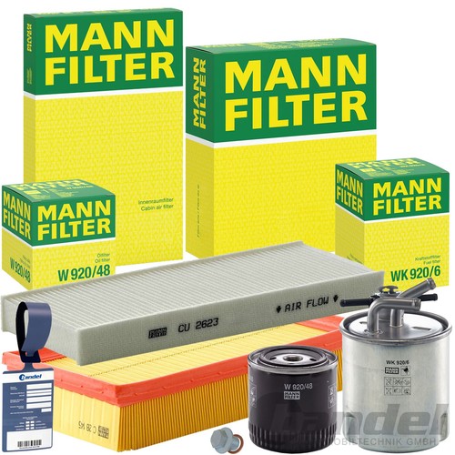 Mann inspektionspaket passend - inspektionspaket,