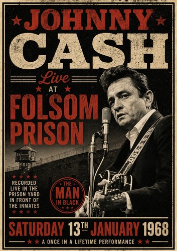 Johnny cash 1968 folsom prison - johnny,