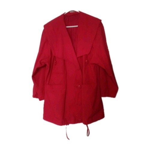 Lange rote jacke 3 - gr., xl",