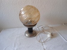 Tischlampe , Nachttischlampe, Kugellampe  Kult aus DDR Zeit