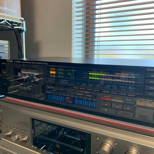 Teac 909rx auto reverse - teac, v-909rx
