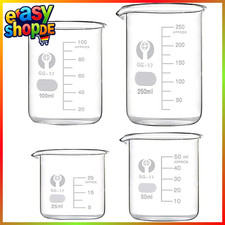 Becherglas 250ml 100ml 50ml