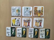 10 Bierdeckel Eichbaum Brauerei Ureich Mannheim, Leichter Typ, Maimarkt 2000