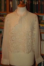 seltene cremefarbende Vintage