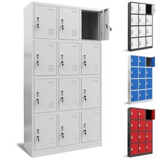 Spind Schließfachschrank Umkleideschrank Wertfachschrank Fächerschrank Spint