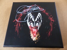 Kiss gene simmons signed - simmons,