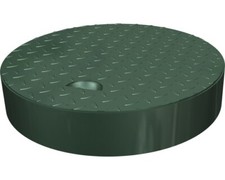 Abdeckung und Rahmen mossgrün