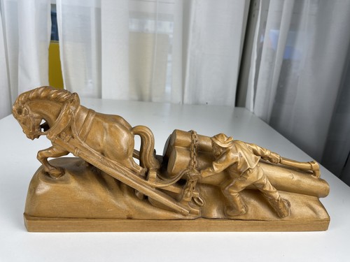 Holz figur bauer und - holz,