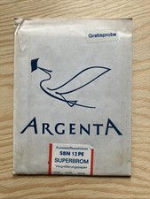 Argenta Superbrom SBN 12PE Fotopapier Halbmatt OVP 10x15 4x6 Rar Vintage BW SW