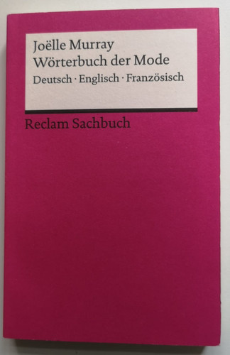 Wörterbuch der mode - mode, –
