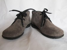 Schuhe von Helvesko, Gr.38, Leder, grau, Made in Schweiz, NP 149€, NEU