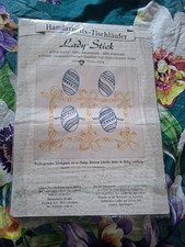 Lady-Stick Handarbeits-Tischläufer, 40 x 100 cm,  aus Haushaltsauflösung