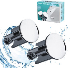 2 Stücke Waschbeckenstöpsel, Abflussstopfen Stöpsel, Badewannenstöpsel, Abflusss