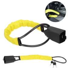 Lenkradschloss Diebstahlsicherung Lenkradkralle Lenkradsperre mit 3Stk Schlüssel