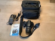 Canon EOS 350D Digital-Spiegelreflex schwarz mit Canon EF-S 18-55/3,5-5,6 II USM