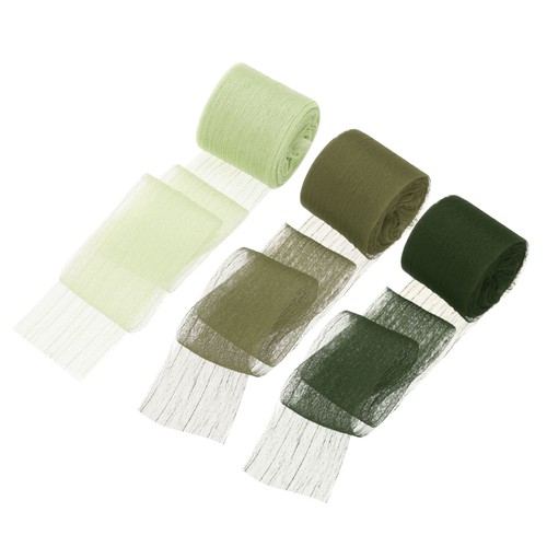 Rollen band crinkle chiffon - crinkle,