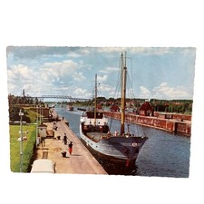 Postkarte AK Kiel Holtenau