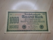 1000 Mark Reichsbanknote