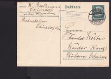 vB16 /  Landpost  Chursdorf ü. Lippehne Soldin Westpommern  , 1939
