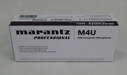 Marantz pro m4u - marantz, mikrofon