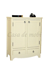 Massivholz kommode creme