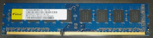 8gb elixir ddr3 ram 1333mhz - 8gb,