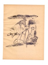 Willi Titze 1947 Strichätzung