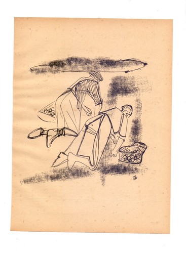 Willi titze 1947 strichätzung - willi,