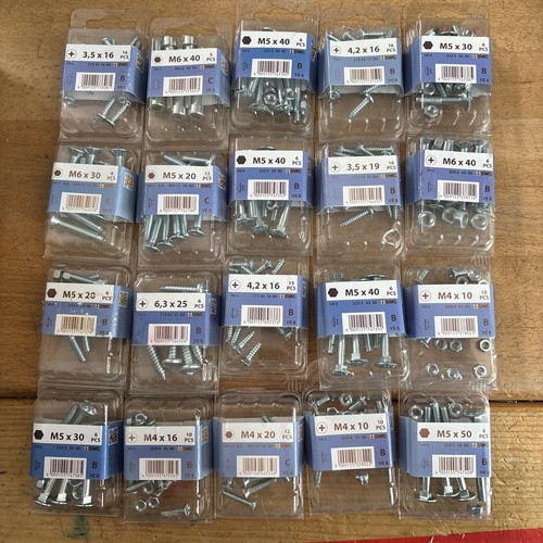 Marken packungen schrauben - packungen,