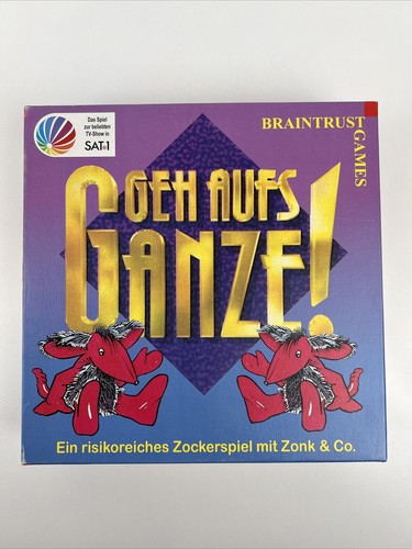 Geh aufs ganze ein - aufs,
