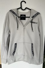 Hollister Sweatjacke Größe XS, Hellgrau, Guter Zustand