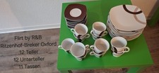 umfangreiches Kaffeegeschirr, Ritzenhoff- Breker Oxford