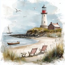 Wandbild Strand Urlaub