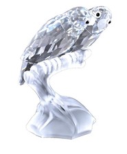Swarovski kristall lovebirds - kristall,