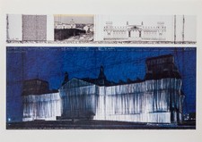 CHRISTO Kunstpostkarte